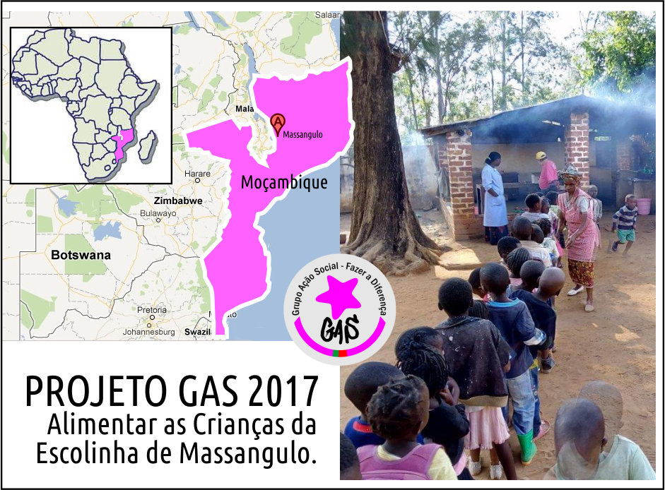 Alimentar As Crianças da Escolinha de Massangulo, Moçambique