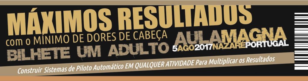 Aula Magna Maximos Resultados com o Mínimo de Dores de Cabeça